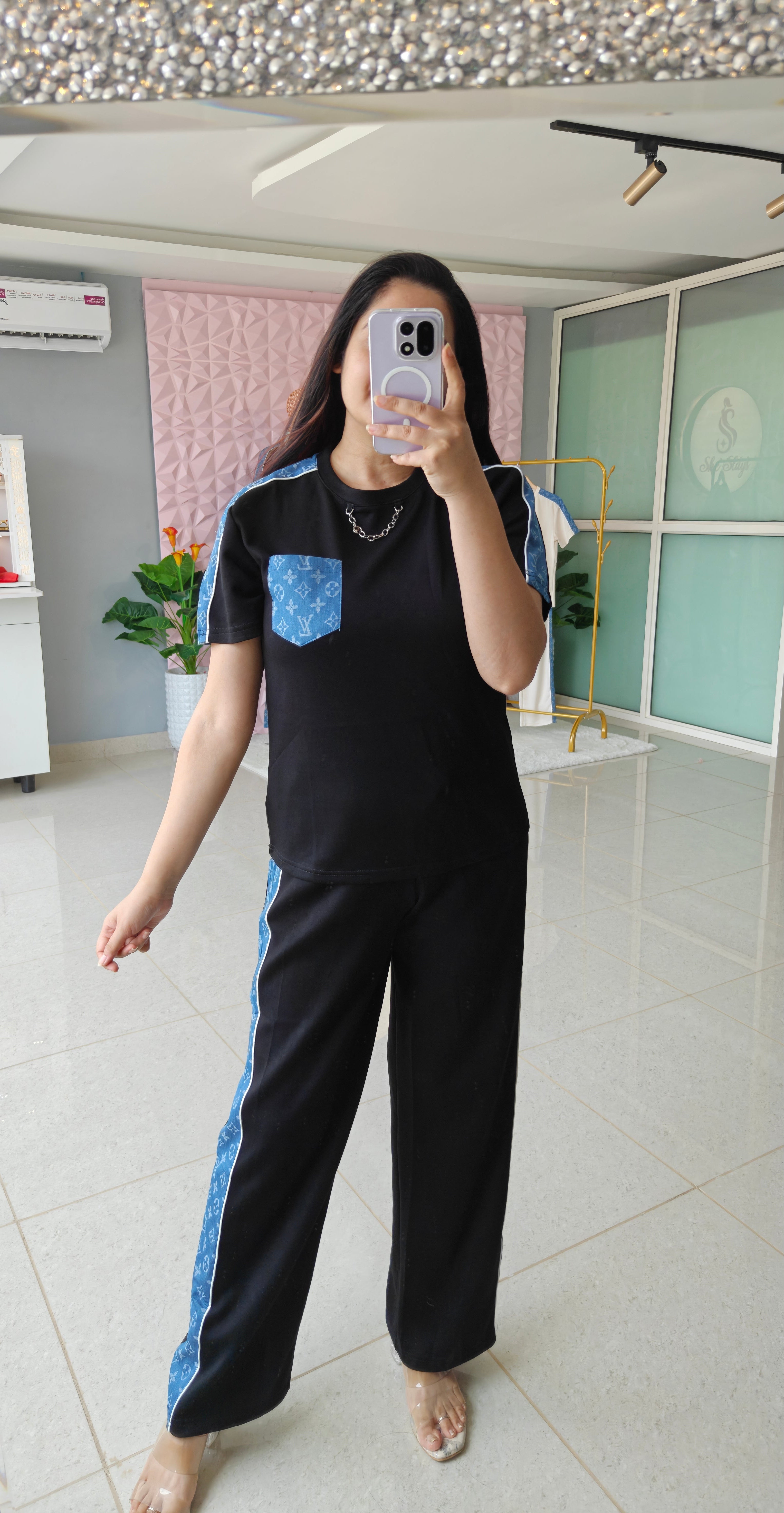 ‘LUXE’ Designer Co-ord Set [SS-10104-CRD]