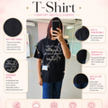‘AUTHOR’ Mini Purse Graphic T-Shirt [SS-11101-TSHP]