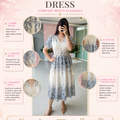 'Floral' Midi Dress [SS-10301-DR]