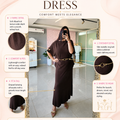 'CHIC’ Korean Skirt Set with assorted Belts [SS-10601-CRSK]