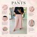 ‘COMFY’ Frill Casual Pants [SS-10513-PNT]