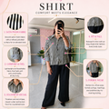 ‘BOSS’ Striped Formal Co-Ord [SS-10901-CRD]