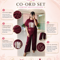 ‘GLINT’ Rhinestone Co-Ord Set [SS-10905-CRD]