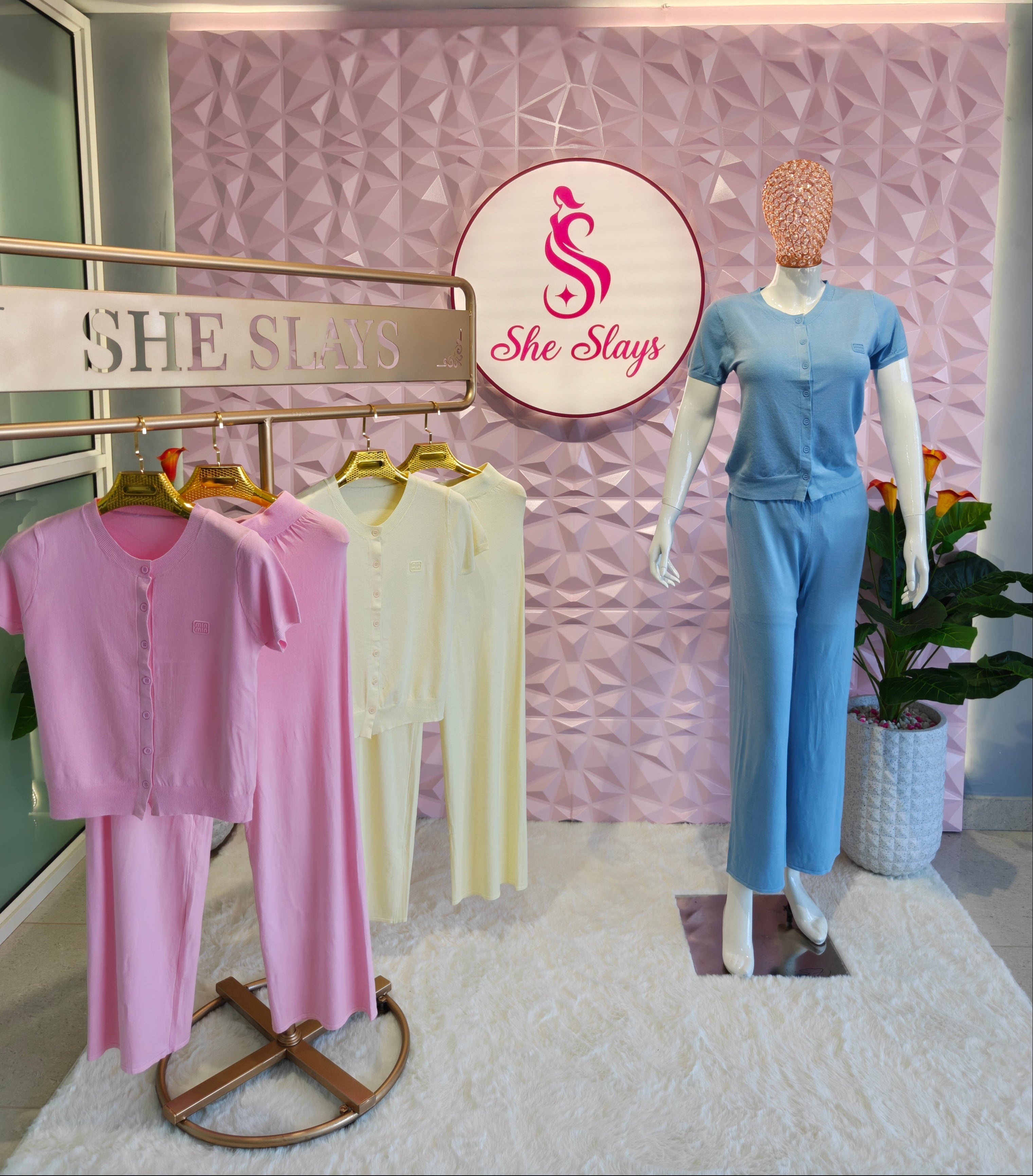 'CANDY’ Soft Knit Co-ord Set [ SS-10102-CRD ]