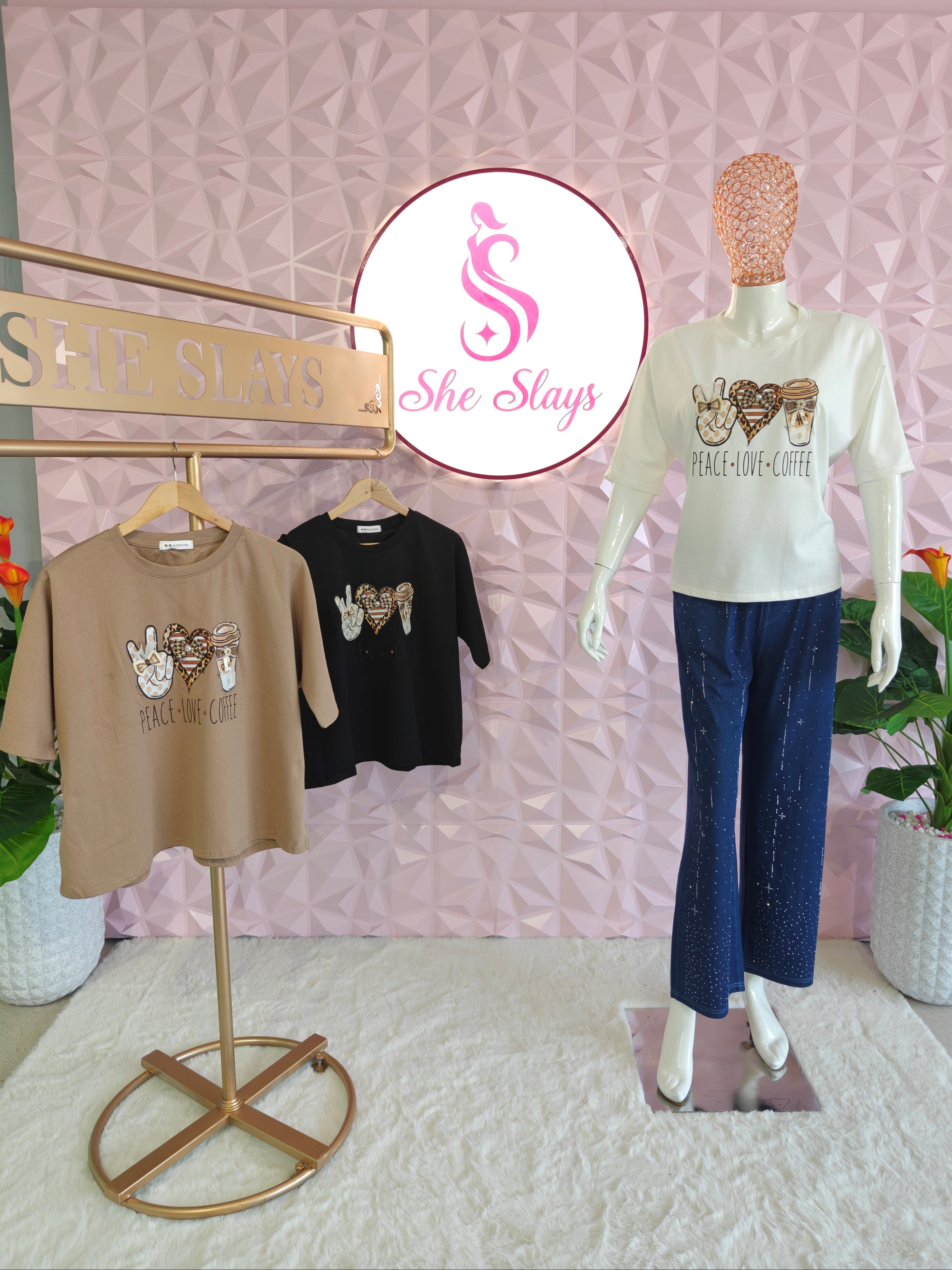 ‘COFFEE’ Graphic T-Shirt  [SS-10502-TSH]