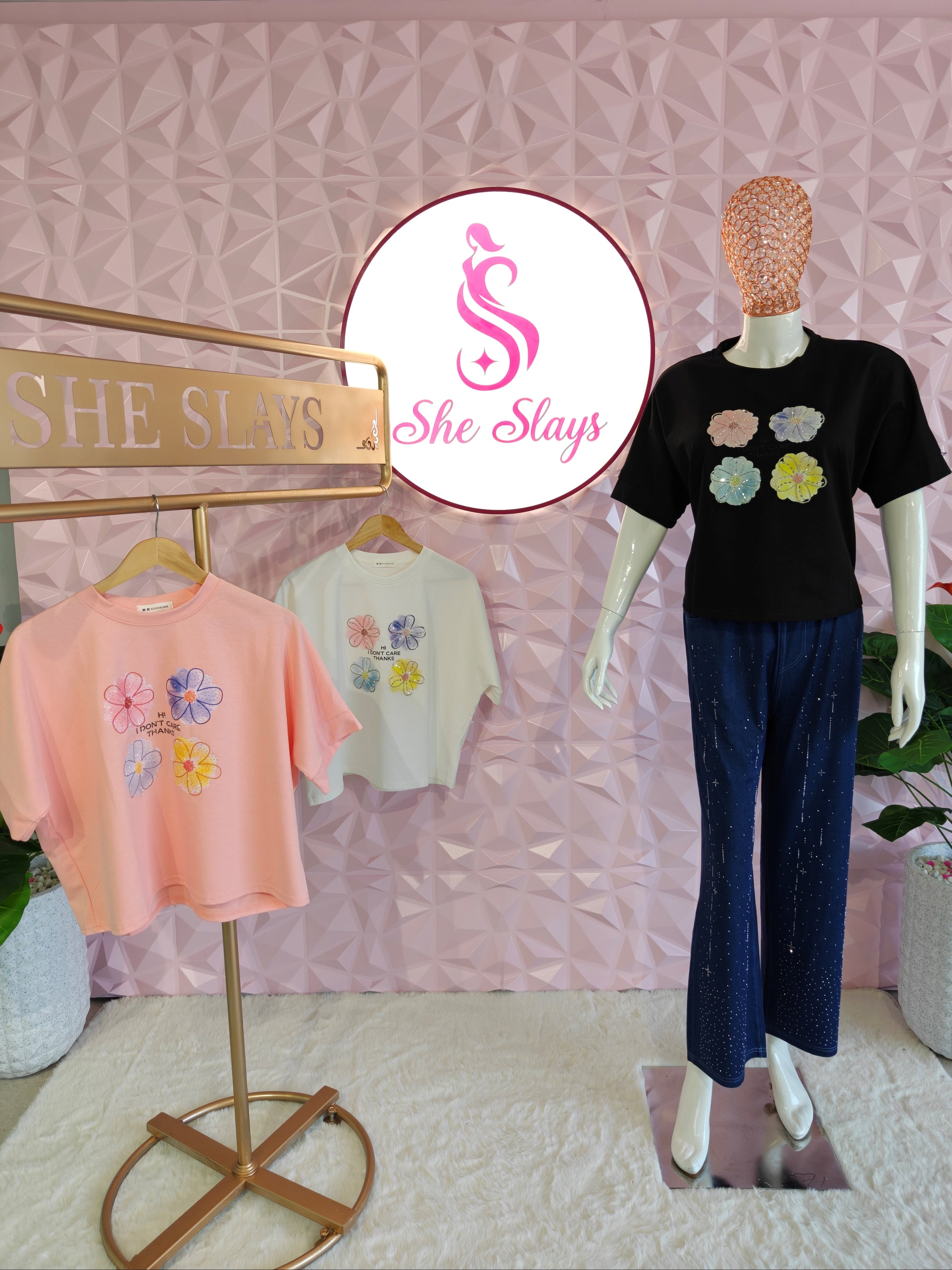 ‘DAISY’ Casual T-Shirt [SS-10505-TSH]