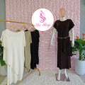 ‘AMARA’ Belted Korean Skirt Set [SS-11002-CRDS]