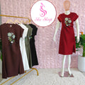 ‘ELORA’ Floral One-Piece Dress [SS-11301-DRF]