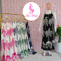 ‘RESORT’ Palm Motif Dress [SS-11410-DRPT]