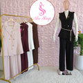 ‘MILAN’ Tailored Co-Ord Set [SS-11601-CRD]