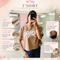 ‘BOW’ Pearl Ribbon T-Shirt [SS-10507-TSH]