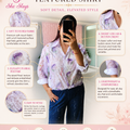 ‘BERRY’ Sequin Lace Shirt  [SS-107002-SH-S]