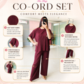‘RIBBED’ Casual Co-Ord Set [SS-11202-CRD2]