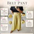 ‘FLOW’ Belted Casual Pants [SS-105012-PNT]