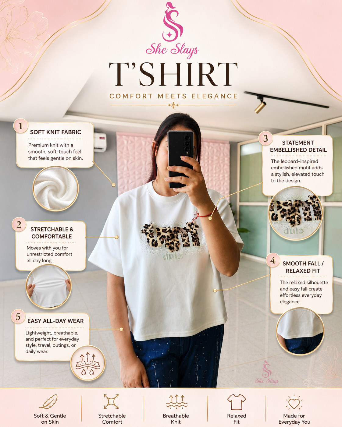 ‘WILD’ Casual T-Shirt [SS-105010-TSH]