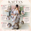 ‘MYSTIC’ Marble Print Kaftan [SS-10801-KFTN]