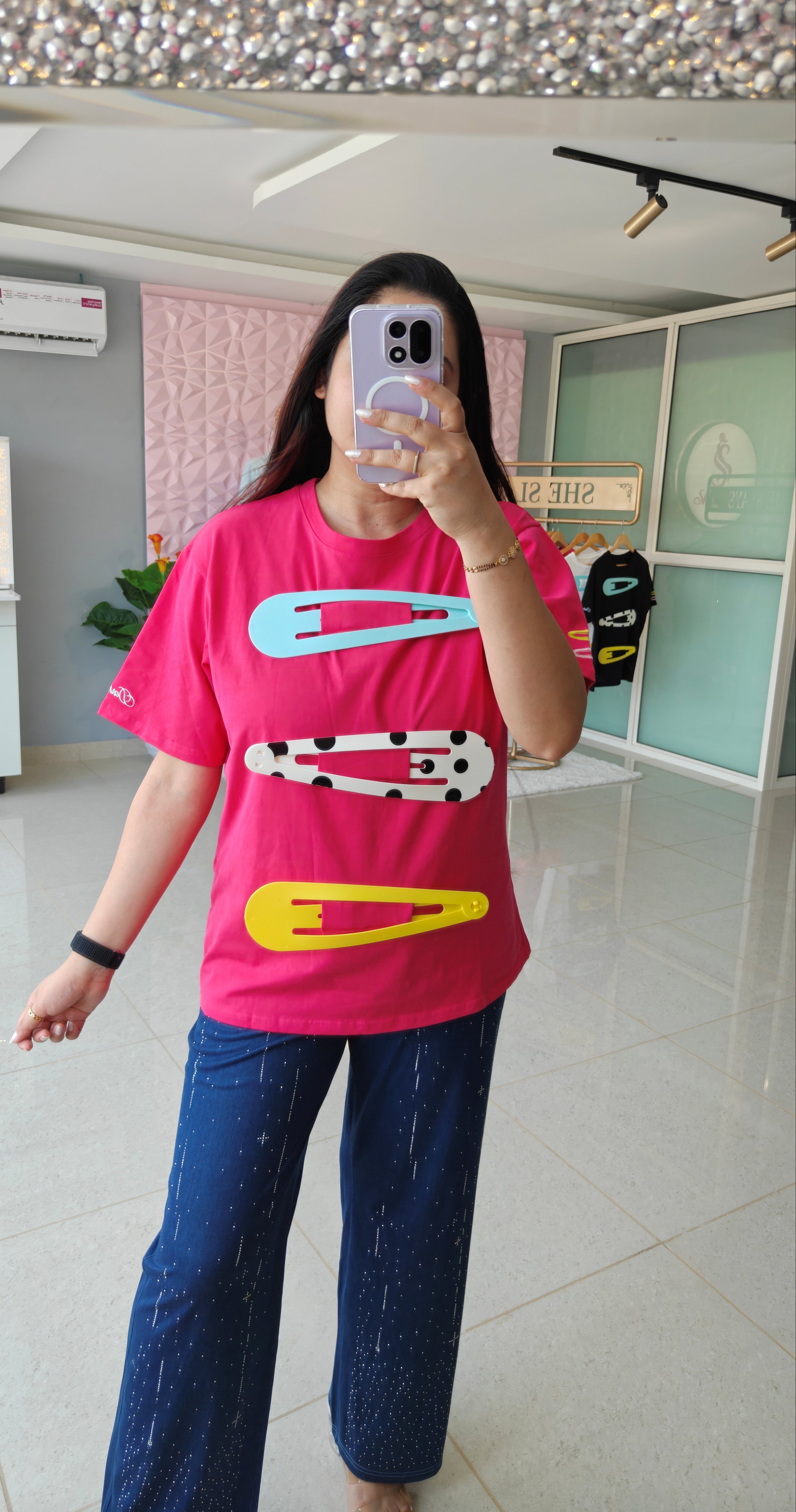 'TIC TAC' Statement T-Shirt [SS-11901-TSH]
