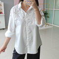 ‘GEM’ Embellished Shirt [SS-13002-SHD]