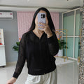 ‘MESH’ Crochet Zip Jacket [SS-12801-JCK]