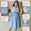 ‘BUNNY’ Pocket Dungaree Dress [SS-11803-DNGC]